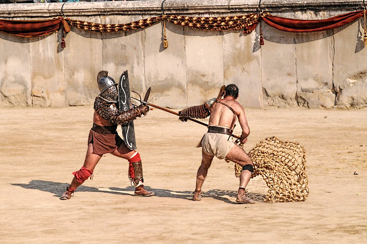 Gladiateur en Toscane